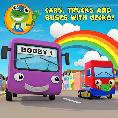 Cars, Trucks and Buses with Gecko! Gecko's Garage, Toddler Fun Learning