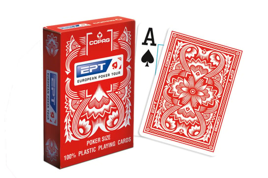 Cartamundi, karty do gry European Poker Tour (EPT) Red Cartamundi