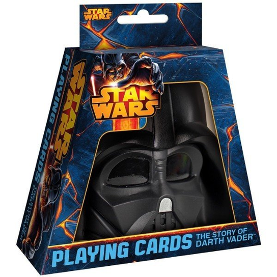Cartamundi Angry Birds Star Wars Spielkarten – Darth Vader Edition, In Metallbox