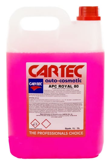 Cartec APC Royal 80 10L - uniwersalny środek czyszczący Inna marka