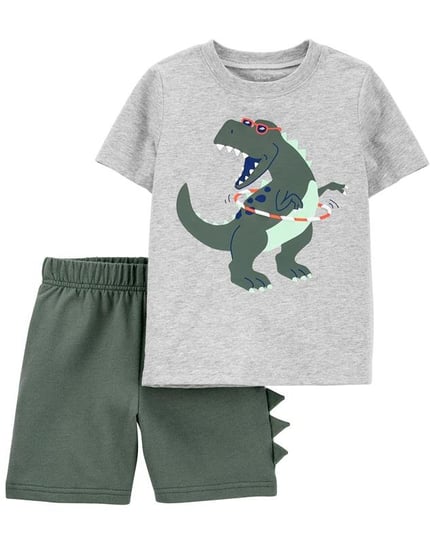Carter's - Komplet 2-el T-shirt szorty Dinozaur Carter's