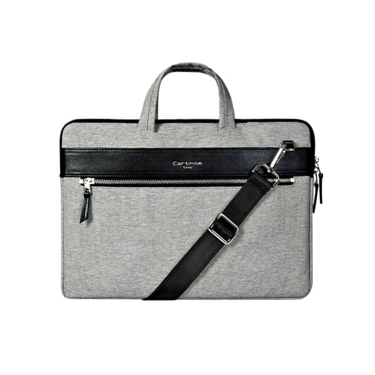 Cartinoe torba na laptopa London Style Series 13,3 cala szara - Szary Cartinoe