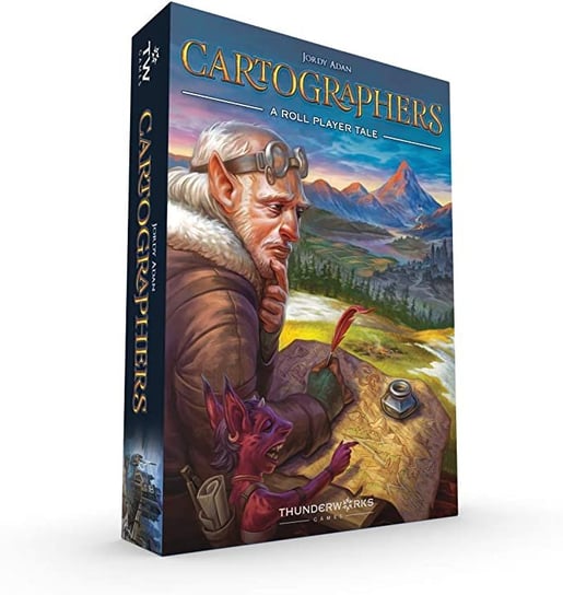 Cartographers a Roll Player Tale Boxed Board Game Ogry Games