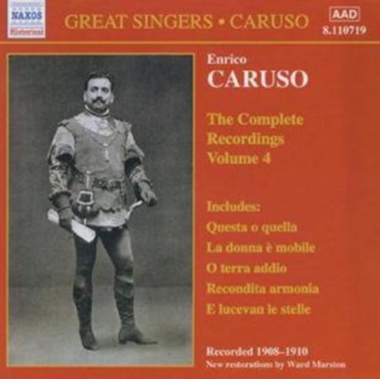 Caruso: The Complete Recordings. Volume 4 Caruso Enrico