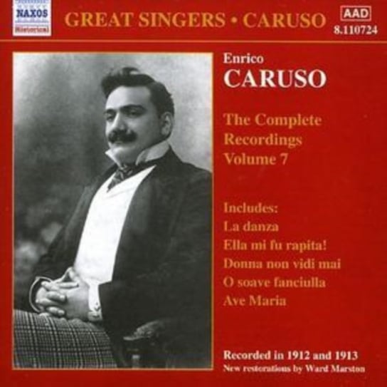 Caruso: The Complete Recordings. Volume 7 Caruso Enrico