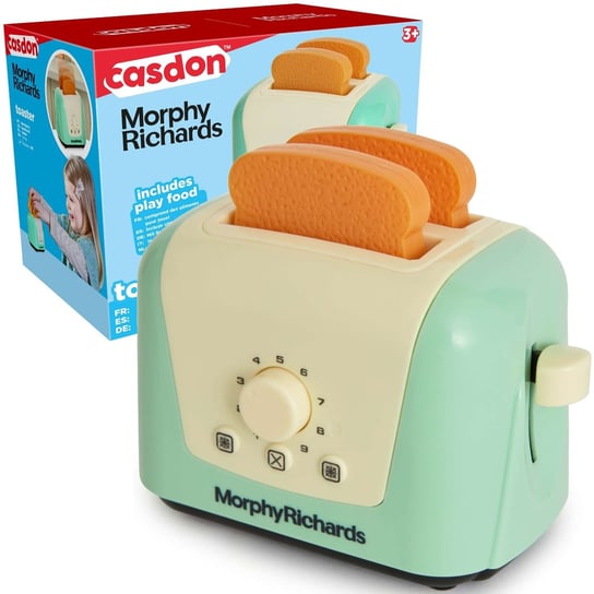 Casdon Toster dla dzieci zabawkowy + akcesoria Morphy Richards Casdon