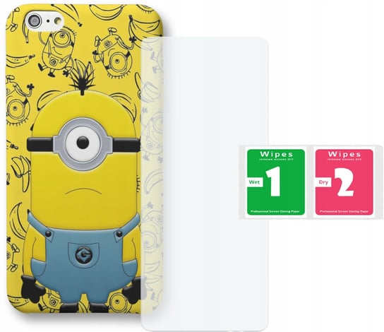 Case Etui do Iphone 12 Mini - MINIONKI+SZKŁO C068 Inna marka