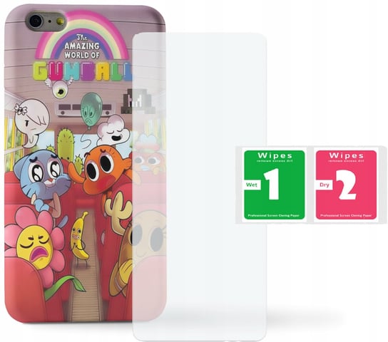 Case Etui do Iphone 5 /5S /SE - BAJKI-GUMBALL+SZKŁ Inna marka