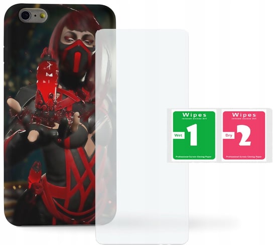 Case Etui do Iphone 5 /5S /SE - GRY- TEKKEN+SZKŁO Inna marka