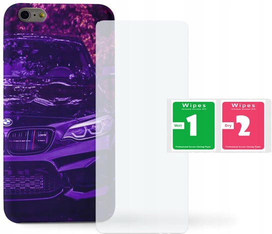 Case Etui do Iphone 5 /5S /SE - MOTO- BMW+SZKŁO Inna marka