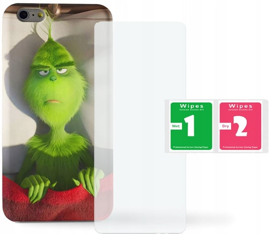 Case Etui Do Iphone 6 / 6S - Grinch Święta+Szkł Z048 Inna marka