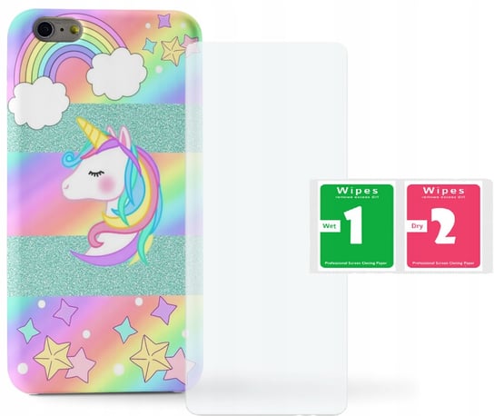 Case Etui Do Iphone 7 Plus - Unicorn+Szkło C130 Inna marka