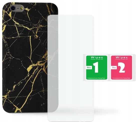 Case Etui Do Iphone 8 Plus - Marmurek-Wzory+Sz X015 Inna marka