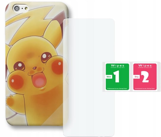 Case Etui Do Iphone 8 Plus - Pika-Chu+Szkło C054 Inna marka