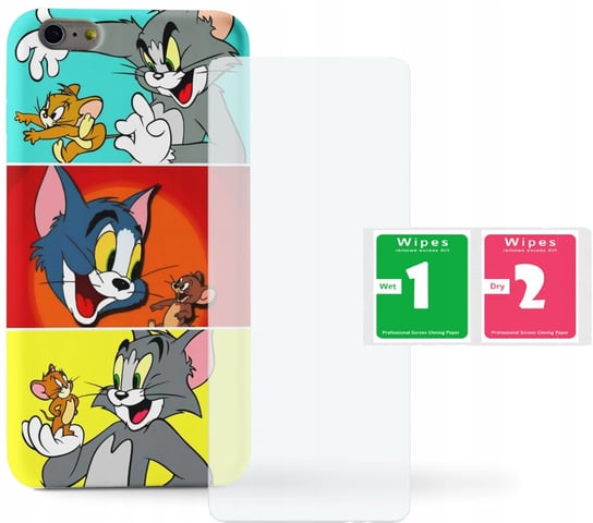 Case Etui do Iphone 8 Plus - TOM I JERRY+SZKŁO Inna marka