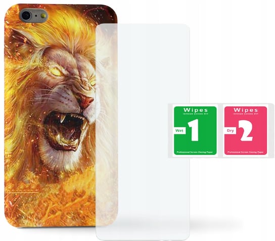 Case Etui Do Iphone 8 Plus - Zwierzęta-Koty+Sz L008 Inna marka