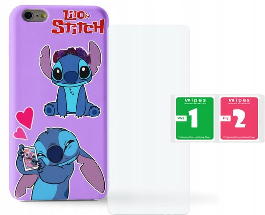 Case Etui do Samsung A22 4G - LILO I STITCH+SZKŁO Inna marka