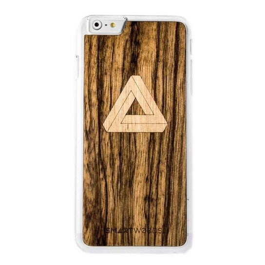 Case Etui Drewniane Smartwoods Triangle Clear Iphone 6 Plus / 6S Plus SmartWoods