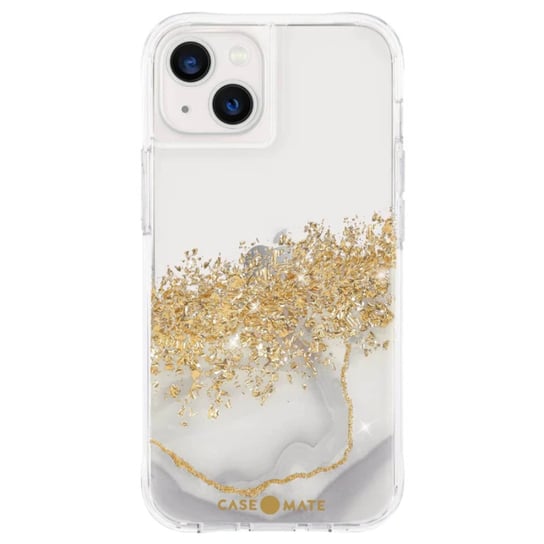 Case-Mate Karat - Etui iPhone 13 zdobione złotem (Marble) Case-mate