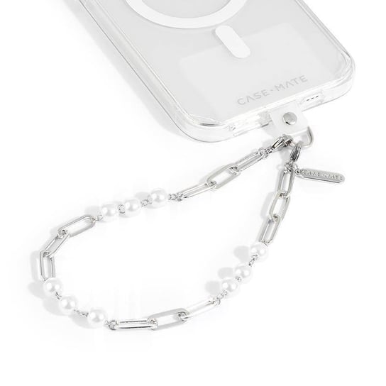 Case-Mate Link Chain Phone Wristlet - Uniwersalna Smyczka Do Telefonu (Silver Pearl) Case-mate