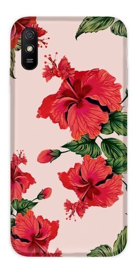 CaseGadget ETUI NADRUK CZERWONE MAKI XIAOMI REDMI 9I CaseGadget