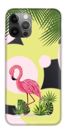 CaseGadget ETUI NADRUK FLAMING I KWIATY IPHONE 12 PRO MAX CaseGadget