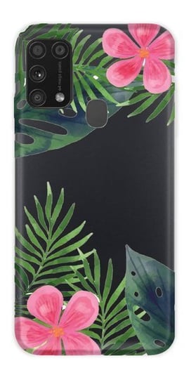 CaseGadget ETUI NADRUK LIŚCIE I KWIATY SAMSUNG GALAXY M31S CaseGadget