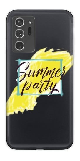 CaseGadget ETUI NADRUK SUMMER PARTY SAMSUNG GALAXY NOTE 20 PLUS CaseGadget