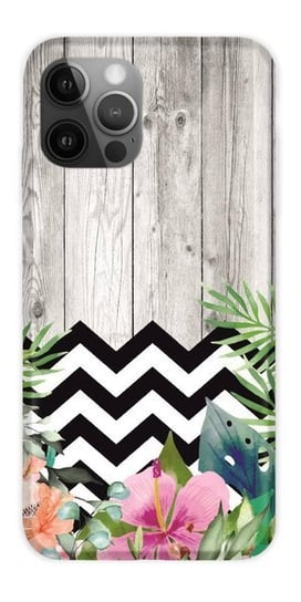 CaseGadget ETUI NADRUK SZARE DREWNO IPHONE 12 PRO MAX CaseGadget