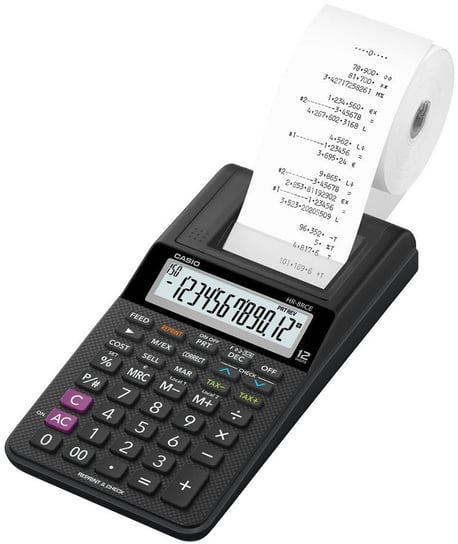 Casio, kalkulator biurkowy z drukarką Hr 8rce Casio