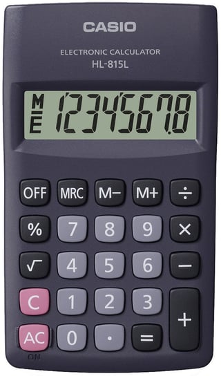 Casio, Kalkulator kieszonkowy czarny, HL-815L Casio