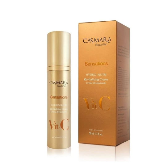 Casmara Sensations Hydro-Nutri Revitalizing Cream Vit C, Rewitalizujący krem do twarzy, 50 ml Casmara