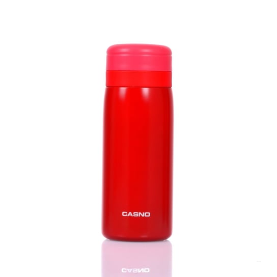 Casno, butelka termiczna, Blanca Peak, czerwona, 320 ml Casno