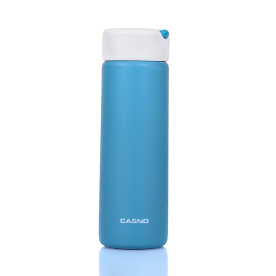 Casno, butelka termiczna, Castle Peak, niebieska, 400 ml Casno