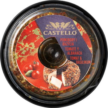 Castello Serek Kremowy Dekorowany Pomidory I Bazylia 125 G Inna marka