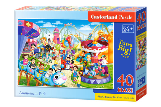 Castor, puzzle 40 maxi park rozrywki b-040353-1 Castorland