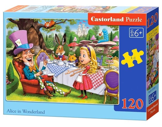 Castor, puzzle Alicja w Krainie Czarów Castorland