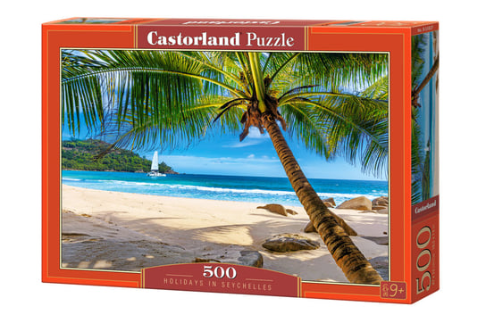 Castor, Puzzle Holidays in Seychelles B-53827, 500 el. Castorland