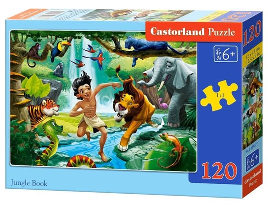 Castor, puzzle Księga Dżungli Castorland