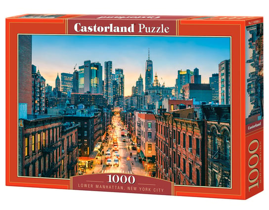 CASTOR, Puzzle Lower Manhattan New York City, 1000 el. Castorland