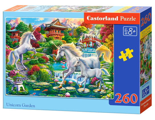 CASTOR, Puzzle Unicorn Garden, 260 el. Castorland