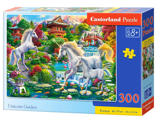 Castor, Puzzle Unicorn Garden, 300 el. Castorland