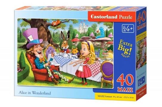 Castorland, puzzle, Alicja w Krainie Czarów, 40 el. Castorland