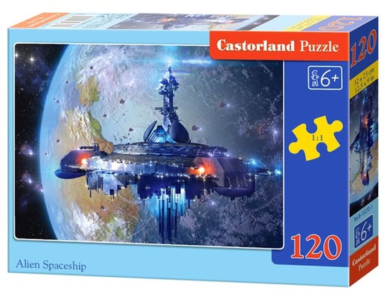 Castorland, puzzle, Alien Spaceship, 120 el. Castorland