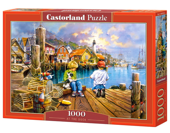 Castorland, puzzle, At the Dock, 1000 el. Castorland