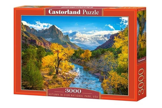 Castorland, puzzle, Autumn In Zion National Park, Usa, 3000 el. Castorland