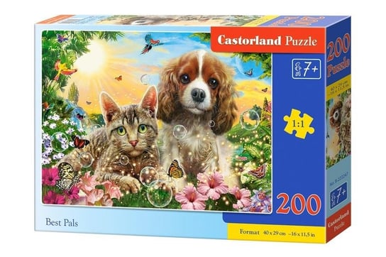 Castorland, puzzle, Best Pals, 200 el. Castorland