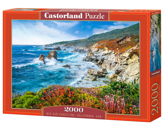 Castorland, puzzle, Big Sur Coastline, California, USA, 2000 el. Castorland