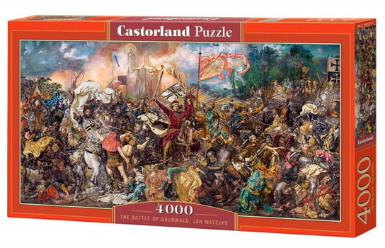 Castorland, puzzle, Bitwa pod Grunwaldem, 4000 el. Castorland