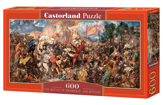 Castorland, puzzle, bitwa pod Grunwaldem Jan Matejko, 600 el. Castorland